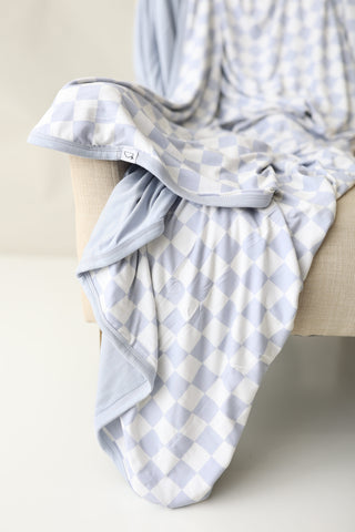 CLOUDY CHECKERS NEW DREAM BLANKET (60x 70)