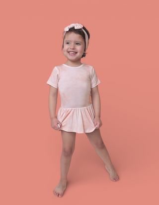 ORANGE CREAMSICLE DREAM BODYSUIT DRESS