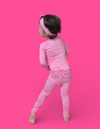 PINK DAYDREAM DREAM RUFFLE ROMPER