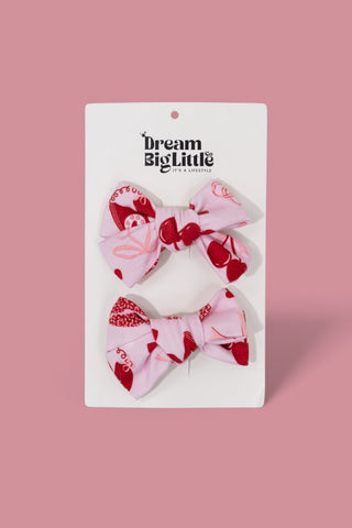 SEALED WITH LOVE DREAM BOW HAIR CLIPS