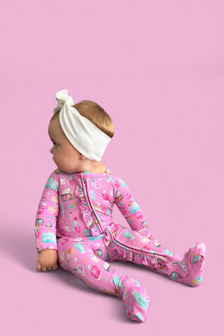 GLAMOUR MAGIC DREAM RUFFLE ROMPER