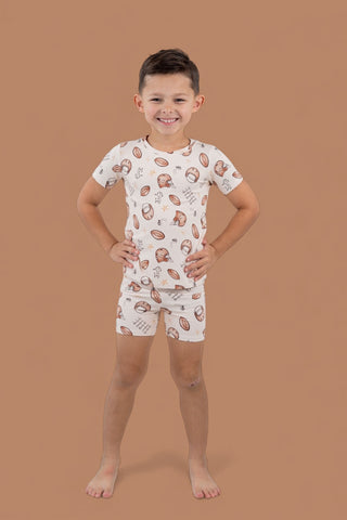 TINY TOUCHDOWN DREAM SHORT SET