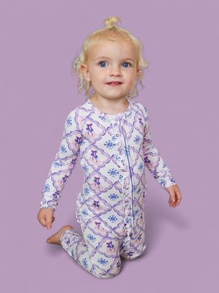 ICY WONDERLAND DREAM RUFFLE ROMPER