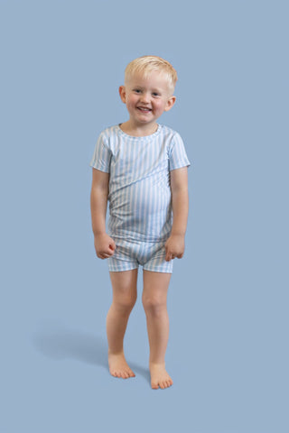 SEASIDE STRIPE DREAM SHORT SET