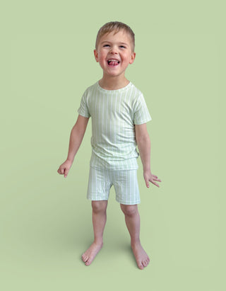 SPRINGTIME STRIPE DREAM SHORT SET