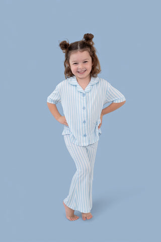 SEASIDE STRIPE DREAM GIRL'S FLARE SET