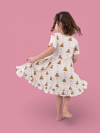 BEAR-Y BLOSSOMS DREAM RUFFLE DRESS