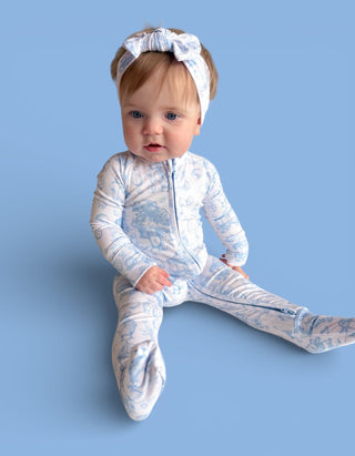 BLUEBELL EASTER TOILE DREAM ROMPER