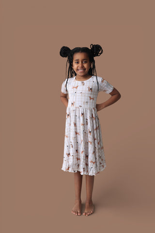 PAWFECT PALS DREAM RUFFLE DRESS