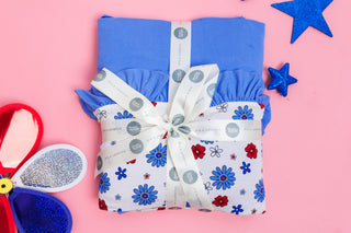 EXCLUSIVE FREEDOM BLOOMS RUFFLE DREAM BLANKET