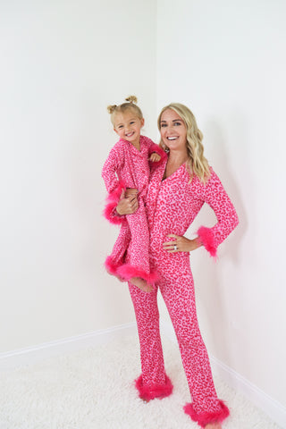 LOVE LEOPARD GIRL’S FLARE FEATHERED DREAM SET