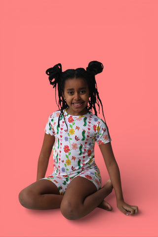 LOVEBUG BLOOMS DREAM SHORT SET