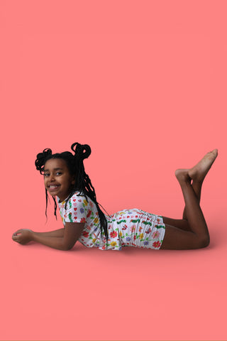 LOVEBUG BLOOMS DREAM SHORT SET