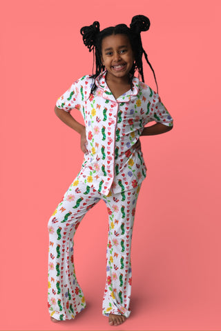 LOVEBUG BLOOMS DREAM GIRL'S FLARE SET