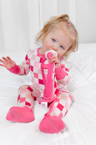 DREAMY PINK CHECKERS DREAM LOVEY