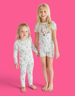COLOR ME MAGICAL DREAM SHORT SET