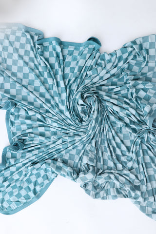 STORMY CHECKERS DREAM BLANKET