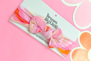 GROOVY FLORAL DREAM BOW