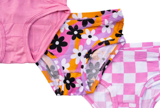 GROOVY CHECKERS DREAM GIRL'S BRIEF SET