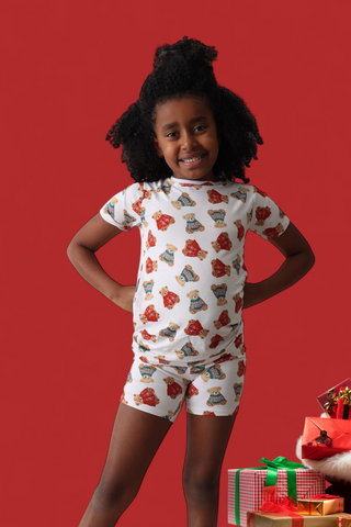 BEAR-Y COZY CHRISTMAS DREAM SHORT SET