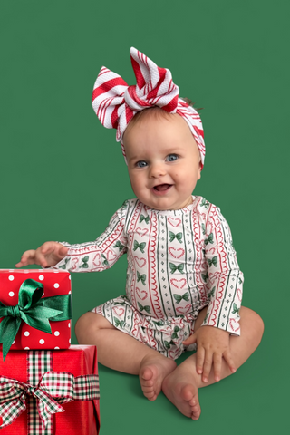 WRAPPED IN JOY DREAM BODYSUIT DRESS