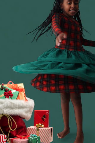 TARTAN CHEER DREAM TUTU DRESS