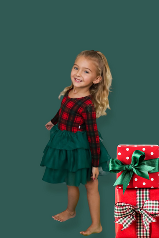 TARTAN CHEER DREAM TUTU DRESS