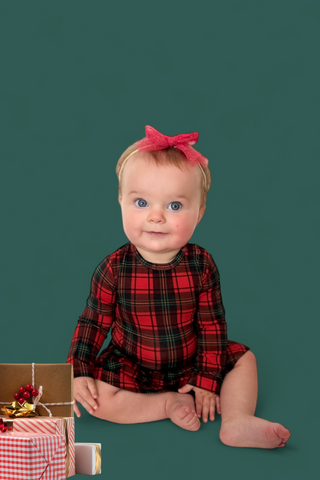 TARTAN CHEER DREAM BODYSUIT DRESS