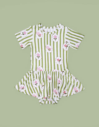 ROSIE'S MEADOW STRIPES DREAM BODYSUIT DRESS