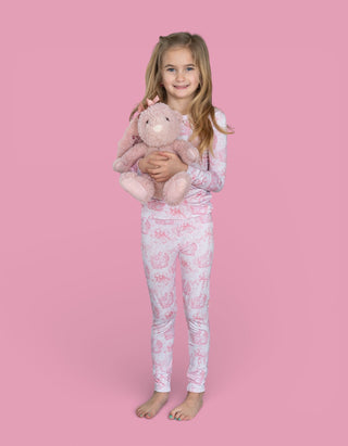 BLUSH BUNNY TOILE DREAM SET