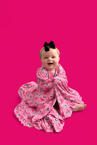 ELOISE ROYAL RIBBONS DREAM RUFFLE BLANKET