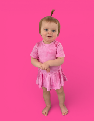 PINK DAYDREAM DREAM BODYSUIT DRESS