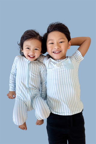 SEASIDE STRIPE DREAM POCKET TEE