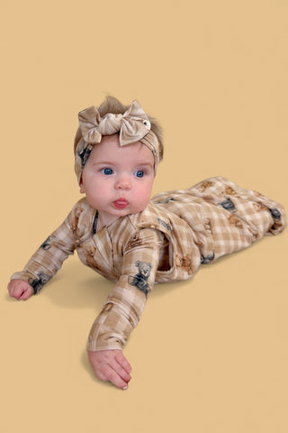 TEDDY CHECK DREAM SLEEP SACK