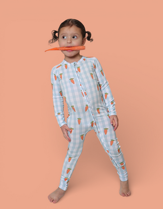 SPRING HARVEST CHECK DREAM ROMPER