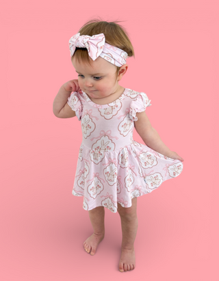 BUNNY BOW BLOSSOMS DREAM BODYSUIT DRESS
