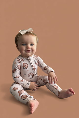 TINY TOUCHDOWN DREAM ROMPER