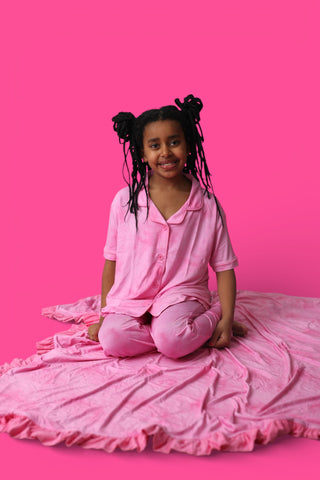 PINK DAYDREAM DREAM GIRL'S FLARE SET