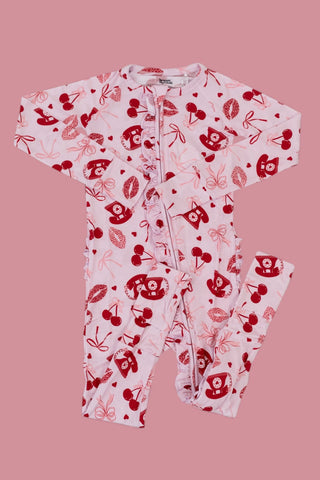 SEALED WITH LOVE DREAM RUFFLE ROMPER