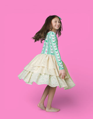 LUCKY RAINBOW RIBBONS DREAM TUTU DRESS