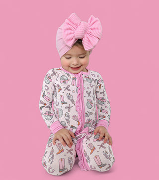 HOWDY 2025 DREAM RUFFLE ROMPER