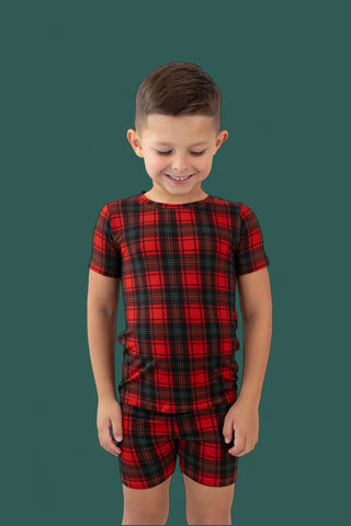 TARTAN CHEER DREAM SHORT SET