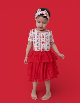 BERRY BEAR BLISS DREAM TUTU DRESS