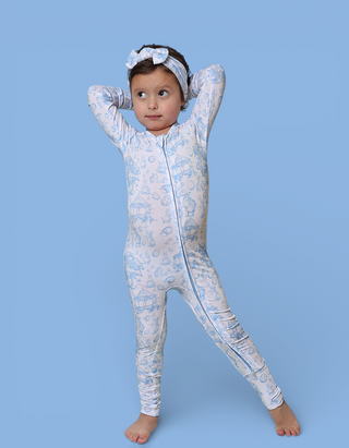 BLUEBELL EASTER TOILE DREAM ROMPER