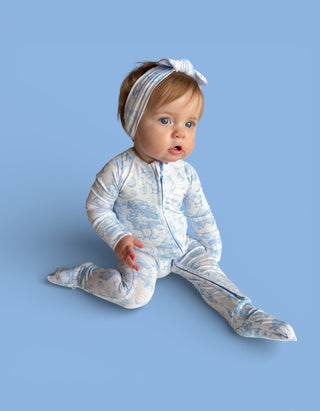 BLUEBELL EASTER TOILE DREAM BOW