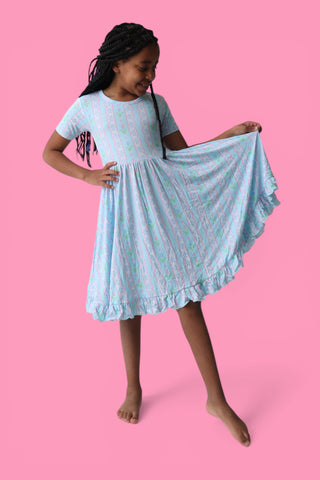WHIMSY TULIP DREAM RUFFLE DRESS