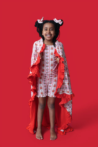 BERRY BEAR BLISS DREAM RUFFLE BLANKET