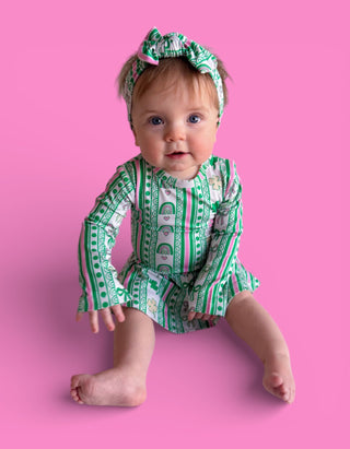 LUCKY RAINBOW RIBBONS DREAM BODYSUIT DRESS