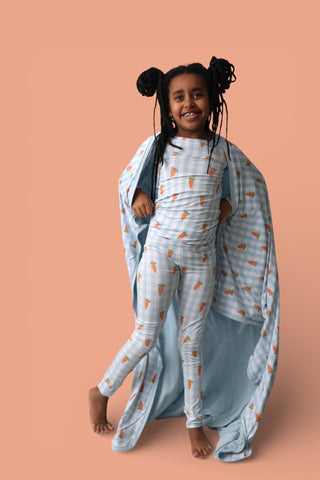 SPRING HARVEST CHECK DREAM BLANKET