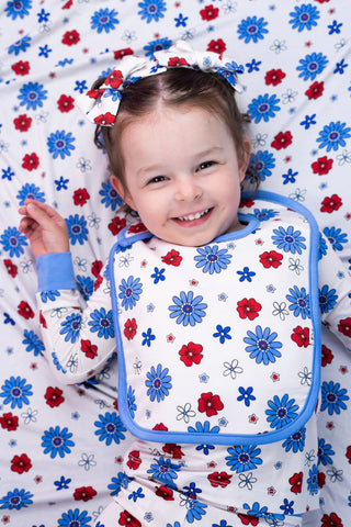 STAR SPANGLED SASSY DREAM BABY BIB (PACK)